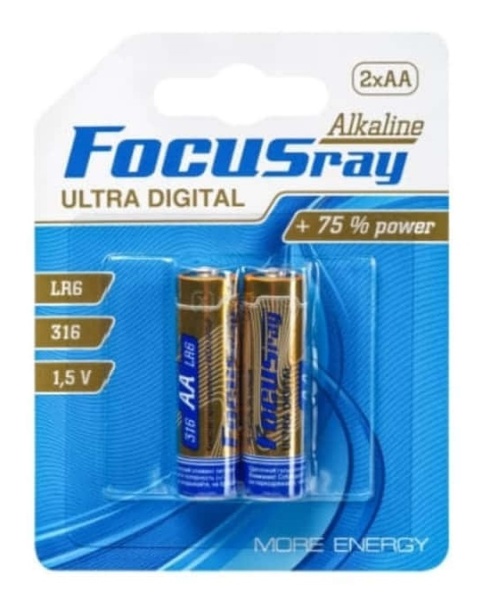 Батарейка FOCUSray Ultra Digital АА, 2 шт