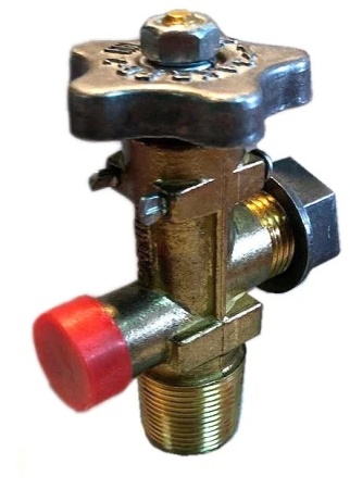 Вентиль баллонный Цветлит ВБ-2, с предохранительным клапаном