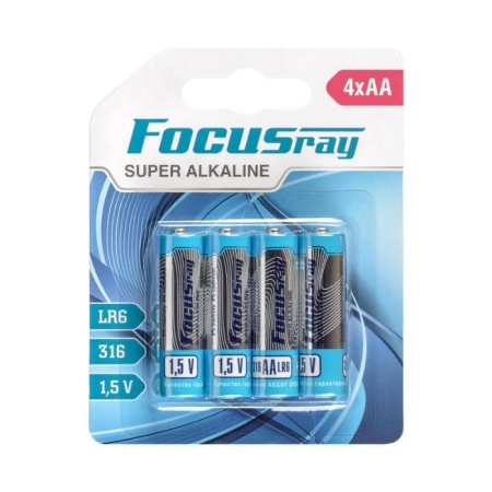 Батарейка FOCUSray Super Alkaline АА, 4 шт