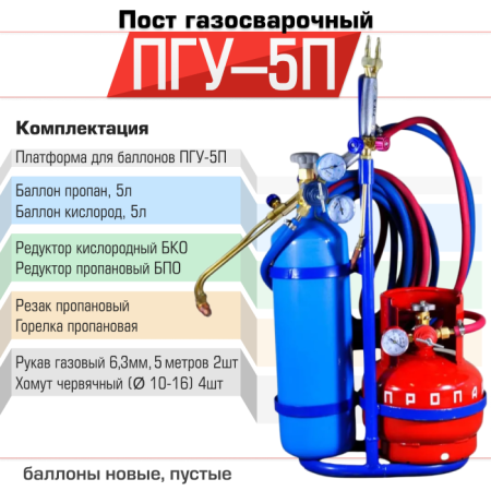 Пост газосварочный ПГУ-5П