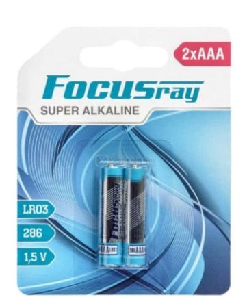Батарейка FOCUSray Super Alkaline ААА, 2 шт