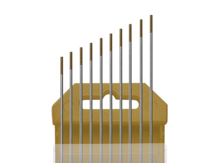 Электроды вольфрамовые КЕДР WL-15-175мм золотой Ø 1.6 мм; уп. 10 шт