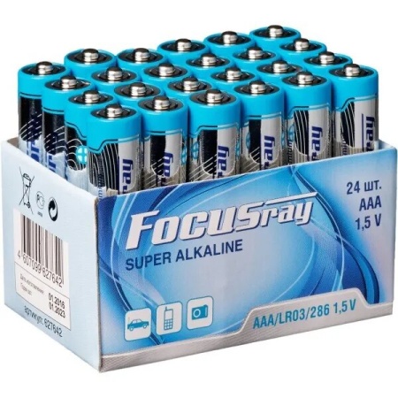 Батарейка FOCUSray Super Alkaline ААА, 24 шт