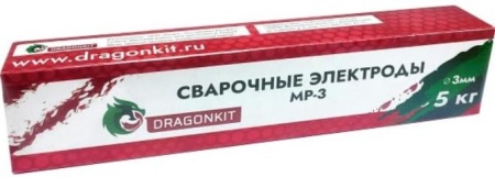 Электроды DRAGONKIT МР-3, Ø 3.0 мм., уп. 5кг