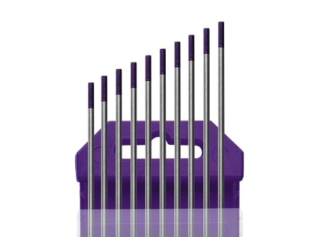 Электроды вольфрамовые КЕДР WE-3-175мм фиолетовый Ø 2.4 мм; уп. 10 шт